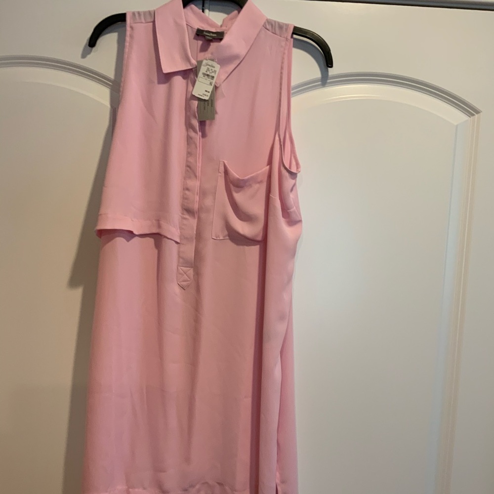 Neiman Marcus Pink Sleeveless XL tunic!!